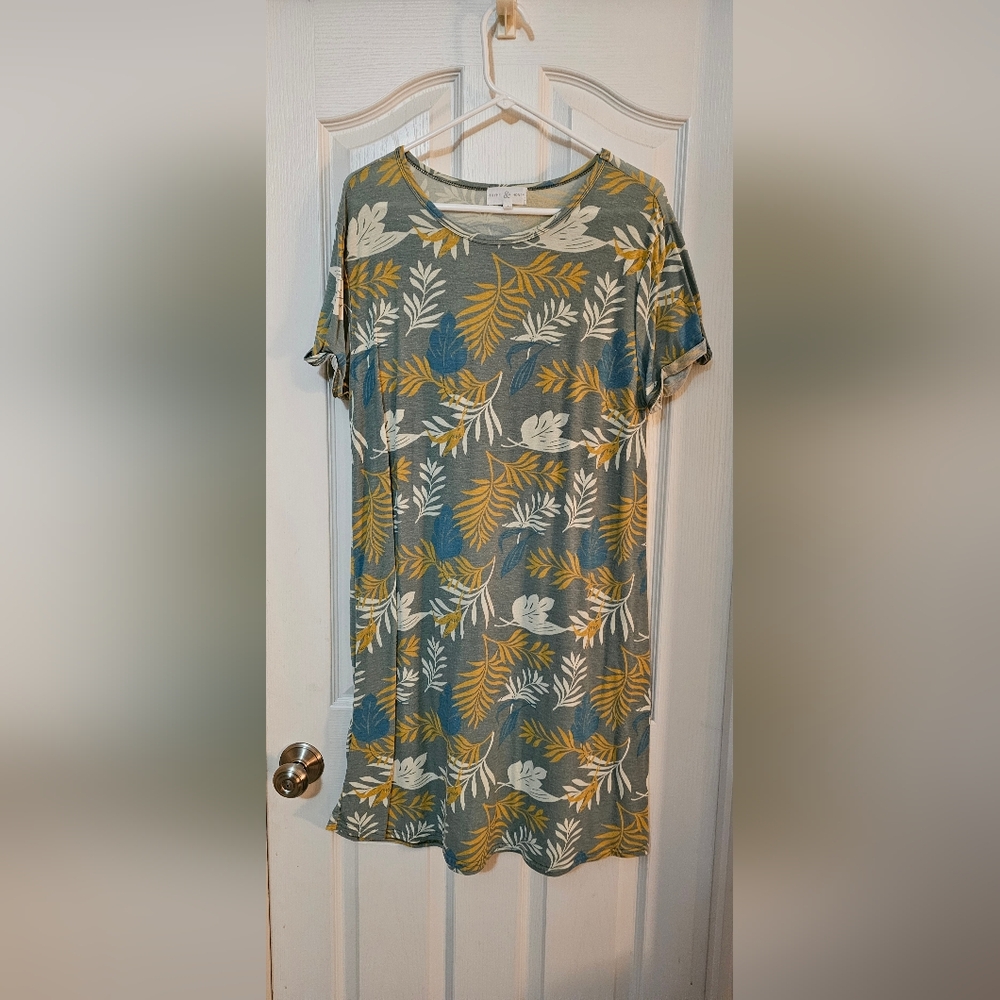 LuLaRoe Floral Print Dress